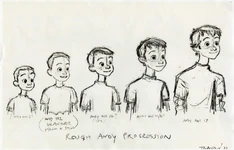 Andy AgeTimelinePixarProgressionart