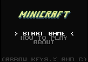 Minicraft Start Page