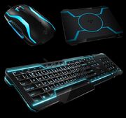 Razer- Tron Mouse, Keyboard, Mousepad