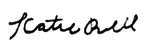 Katie Bell sig