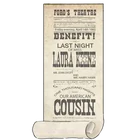 Lincoln Assassination Playbill