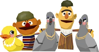 Bert&ErnieGagJibJab