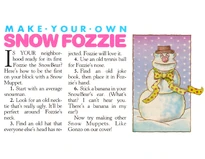 Snow fozzie