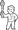 Shock baton icon