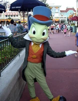 Jiminy Cricket at Magic Kingdom