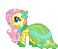Gala fluttershy stand left