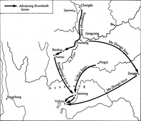 Shu-Han route to Nanzhong