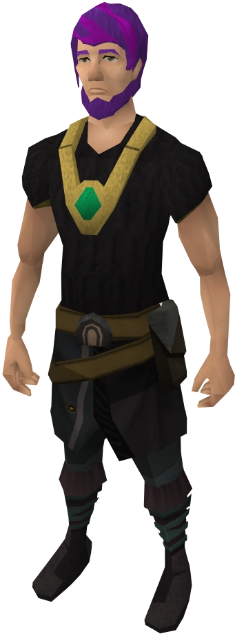 Binding necklace equipped