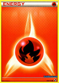 Energía fuego (Negro y Blanco TCG)