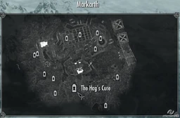 The Hags Cure map Skyrim