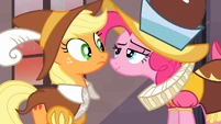 Chancellor Puddinghead's sly stare S2E11