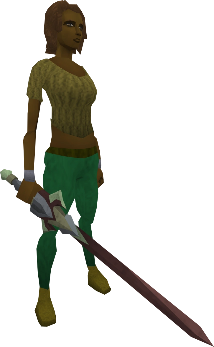 Promethium longsword equipped