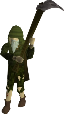 Strange old man