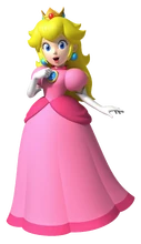 Princess Peach NSMBW