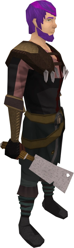 Cleaver equipped