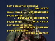 Arena credits spelling error