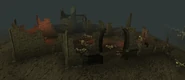 Demonic ruins view