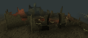 Demonic ruins view