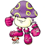 Mushroomon digimon