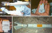 Galaxy class USS Enterprise future variant finished studio model and parts