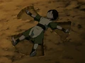 Toph makes a rock angel.png