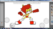 Dax the Sexy Hedgehog By Metal