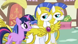 Twilight Sparkle kungliga vakter Ponyville vagn S1E01