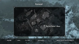 Map Hod and Gerdur's house
