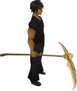 Golden scythe equipped.png