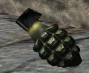 Mk 2 Grenade 3rd person CoD1