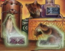 Ratón a caja de rapé