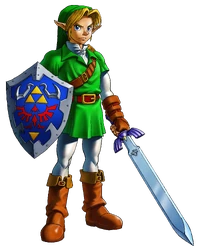 Link Artwork 1 (Ocarina of Time)
