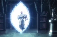 Ichigo and Kon enter the Senkaimon