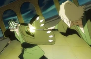 Ep. 339 - Reigai-Urahara using Ōkasen after stopping Urahara's attack