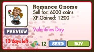 Romance Gnome Market Info