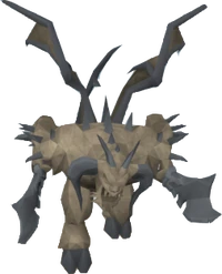 Fine Zamorak statue