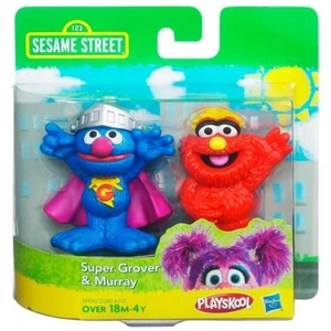 HasbroPlayskool-SesameStreet-2Pack-SuperGrover&Murray