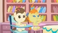 Baby Cakes waiting for dinner S2E13.png