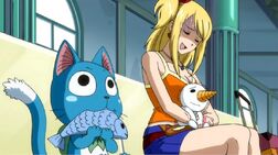 830px-Happy and Lucy watches Gray and Natsu's fight