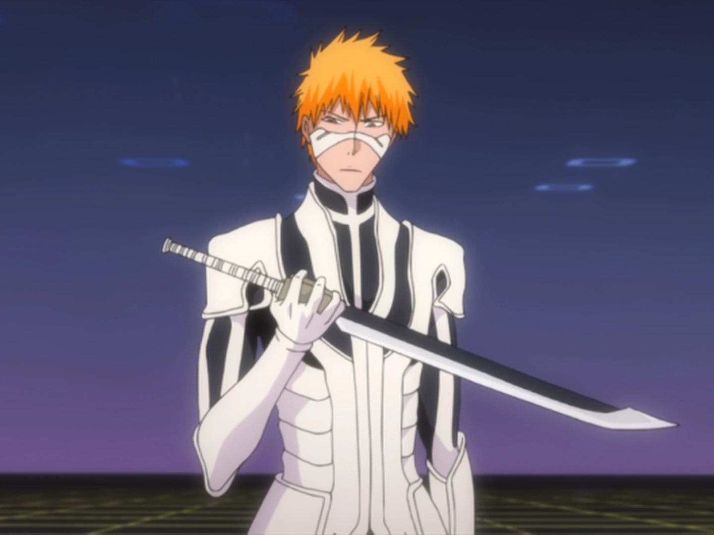 Ep358 Ichigo holding sword