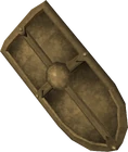 Bronze kiteshield detail