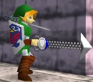 Link Hookshot SSB