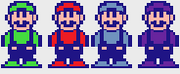 SMB NES Luigi