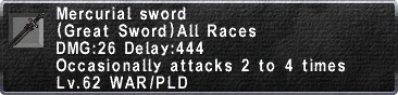 Mercurial Sword