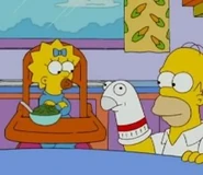 Homer and maggie