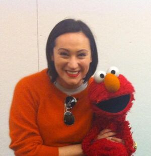 Eden and Elmo