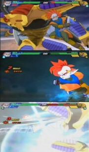 Ataque Espada Valiente en DBZ BT3