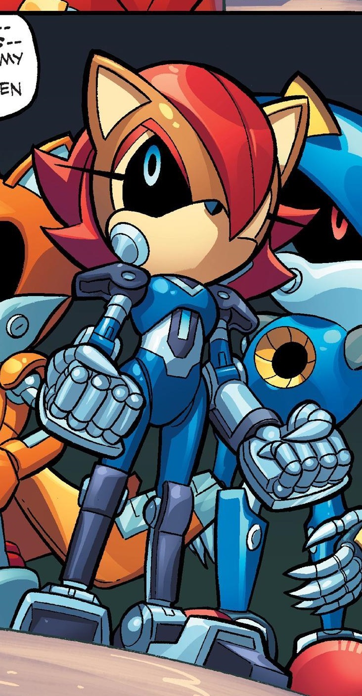 Mecha Sally - Sonic News Network, the Sonic Wiki