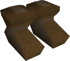 Bronze boots old