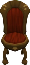 Padded chair